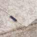 Bäddset Bomullssatin, Bladmönstrat Beige/Burgundy