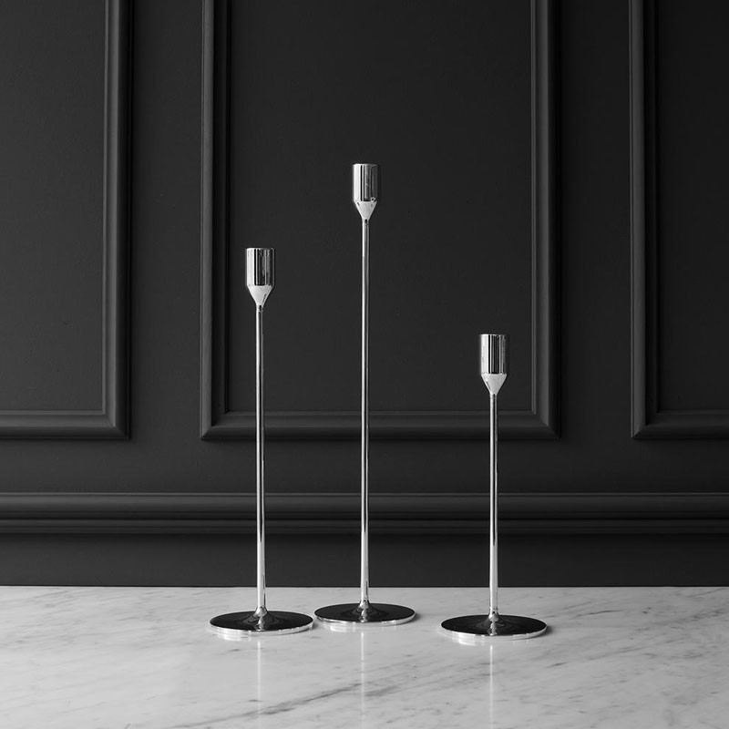 Nattlight Ljusstake 45cm silver