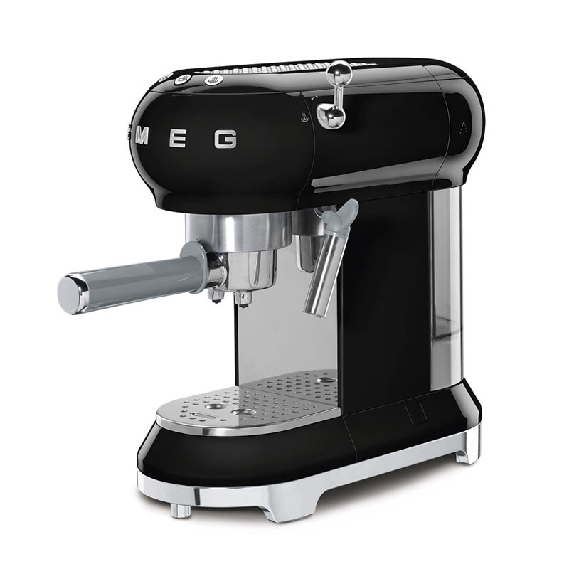 Espressomaskin ECF01 Svart