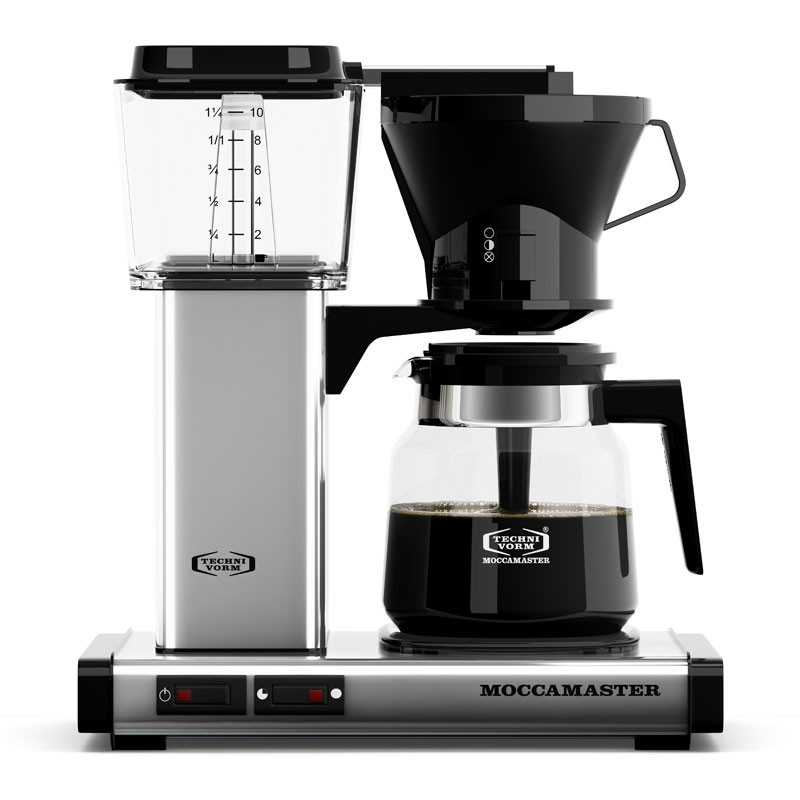 Moccamaster Manual Polished silver