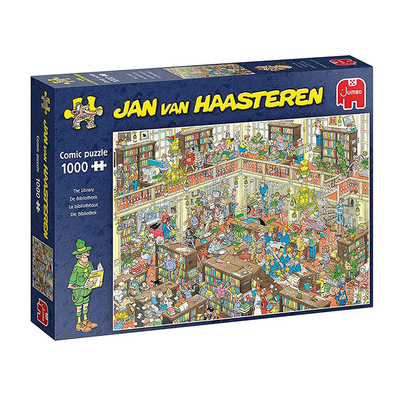 Pussel Jan van Haasteren The Library 1000 bitar