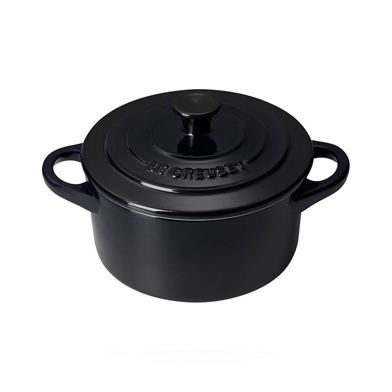 Minigryta 10 cm Black
