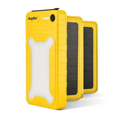 Powerbird BS10 Vikbar Solar Powerbank 10.000mAh + Lampa