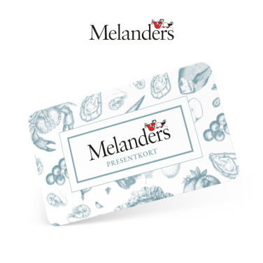 Presentkort Melanders