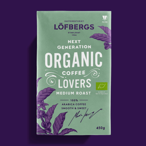 Bryggkaffe Organic Medium 450g