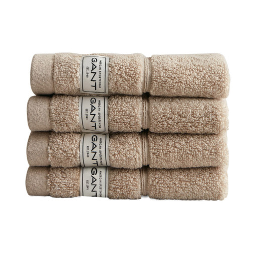 Premium Towel 30x30 4-pack Silver Sand