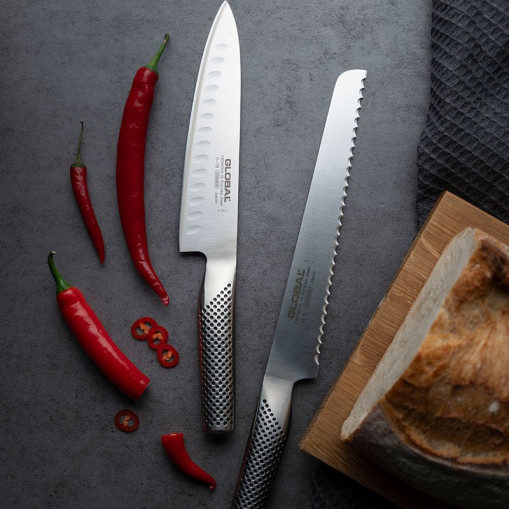 Knivset 2-delar Kockkniv + Brödkniv