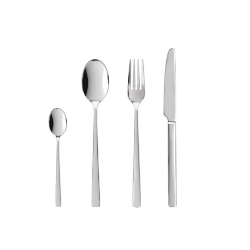 Bestickset Essentials Pure 16 delar blankt stål