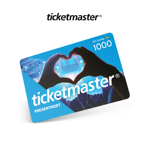 Ticketmaster 1000 kr