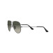 Aviator Large Metal Gunmetal