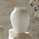 Vase 20 cm Hvit