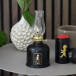 Parafinlampe Svart/Gull