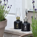 Parafinlampe Svart/Gull
