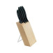 Knivblokk med 5 kniver