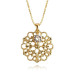 Andrea Halskjede Gold Crystal