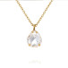 Mini Carlotta Halskjede Gold Crystal