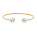 Mini Carlotta Armbånd Gold Crystal