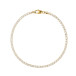 Armbånd Shiny Tennis Gull M