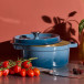 Støpejernsgryte YoKama 4,2L – Steinblå