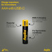 Oppladbare USB-C Lithium batterier AAA 1,5V 4-p