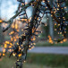 Lysslynge 800 LED varmhvit, 16 meter, utendørs, timer