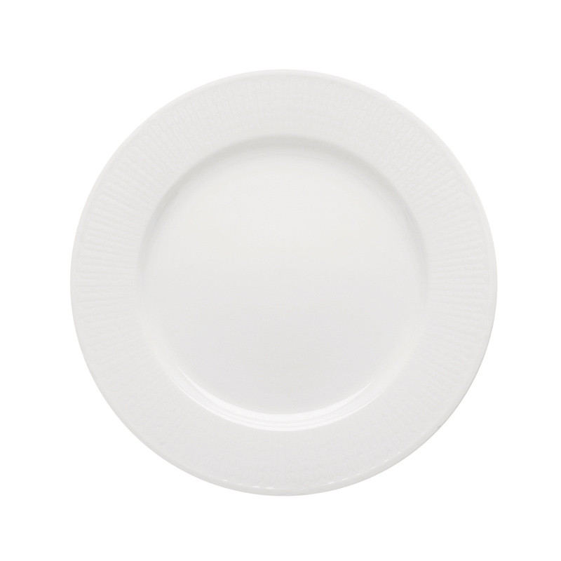 Swedish Grace tallerken 21 cm snø 6 stk.