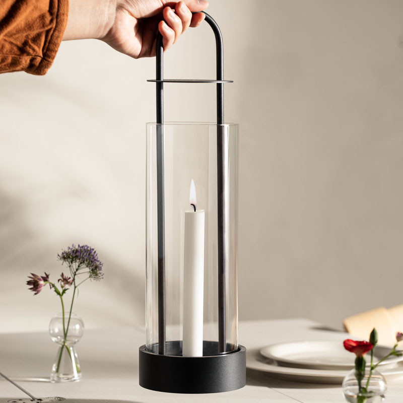 Lotus Lantern Black