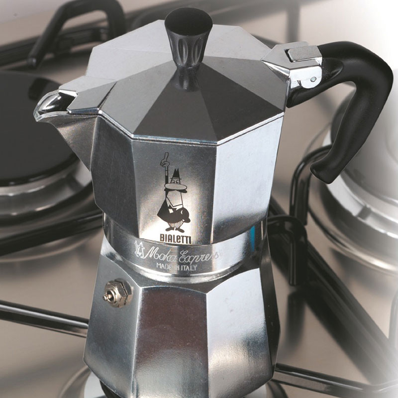 Koker Moka 6 Kopper