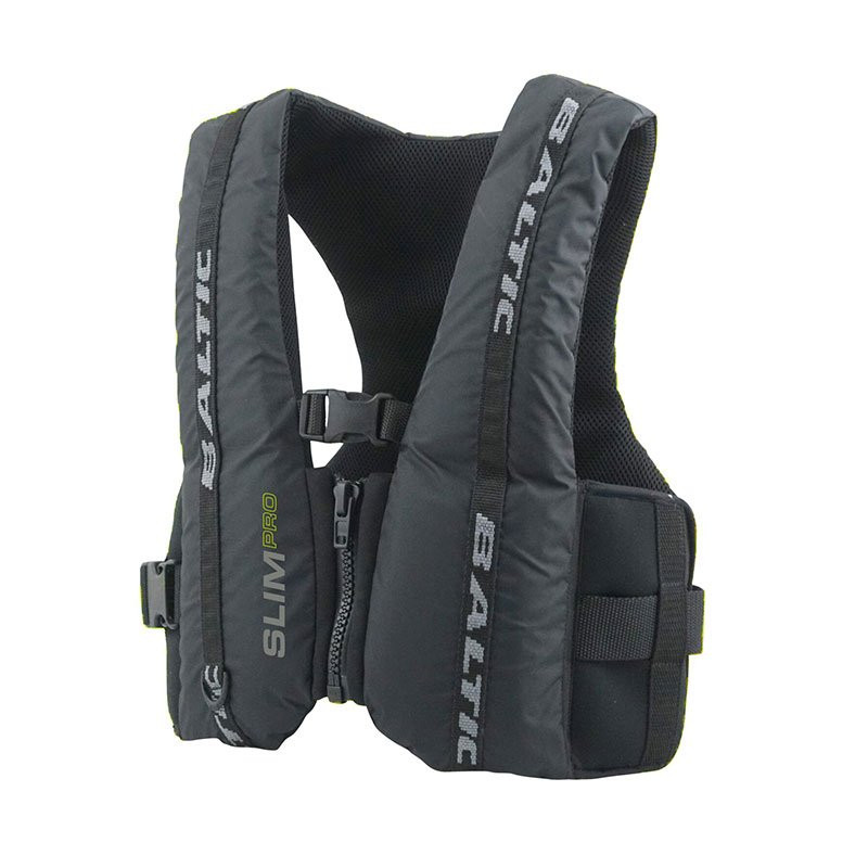 Flytevest Slim Pro 90 kg+, svart