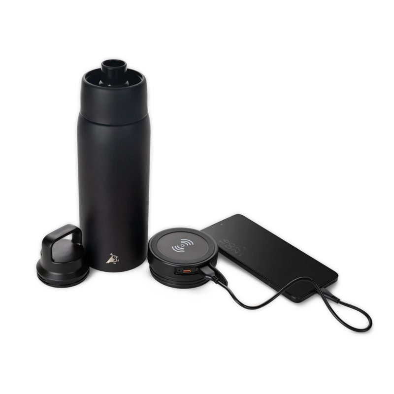 Powerbottle BO5, Vannflaske med avtakbar Powerbank