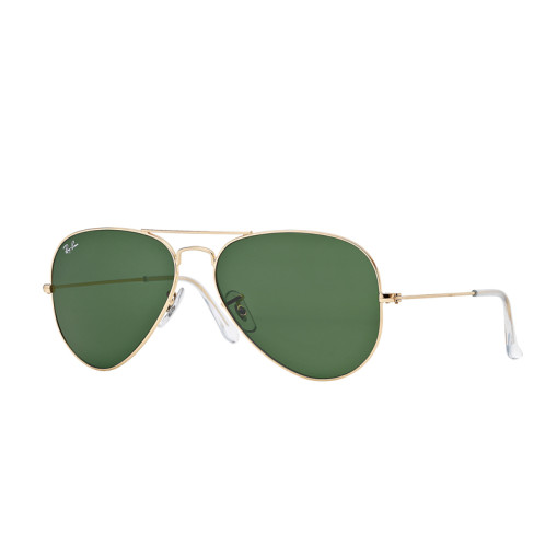 Solbriller Aviator Classic Green