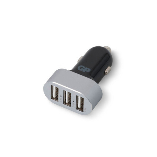 Biladapter USB x 3