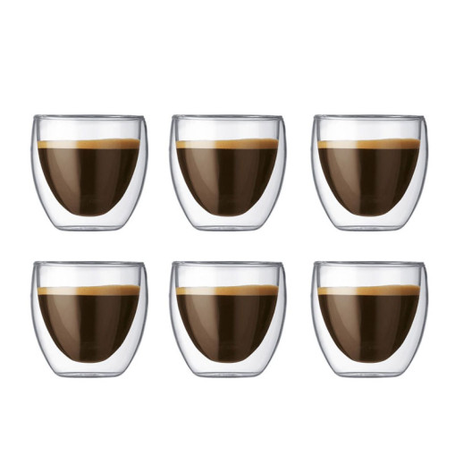 Pavina espressoglass 6-pakning