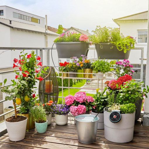 AquaBloom-sett Solcelledrevet Vanning