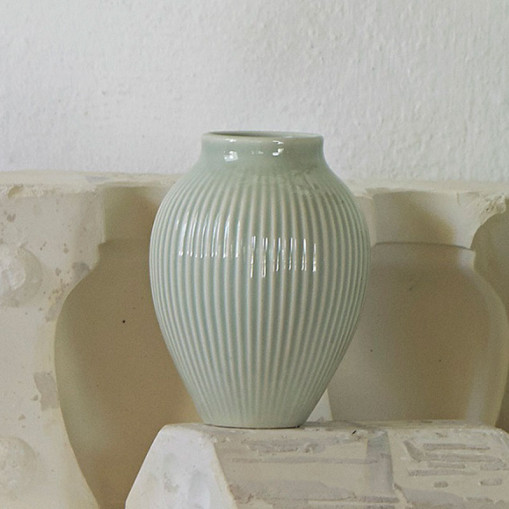 Vase 20 cm Ripple Mint