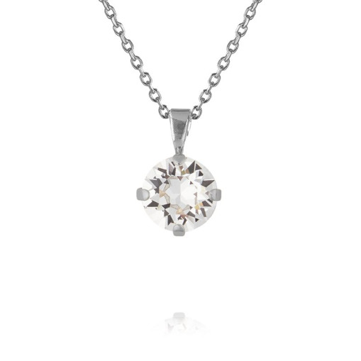 Halsband Classic Petite Rodium Crystal