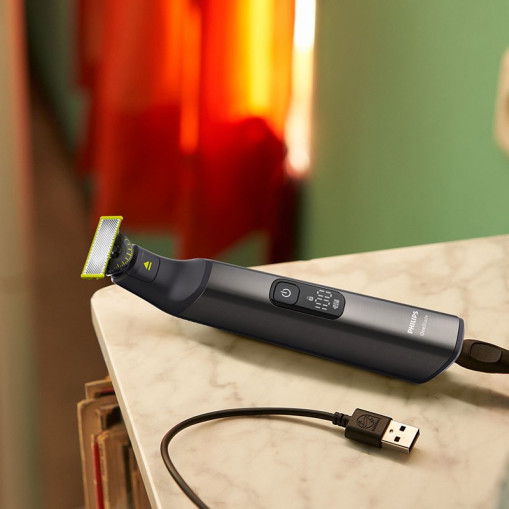 OneBlade trimmer + barberhøvel