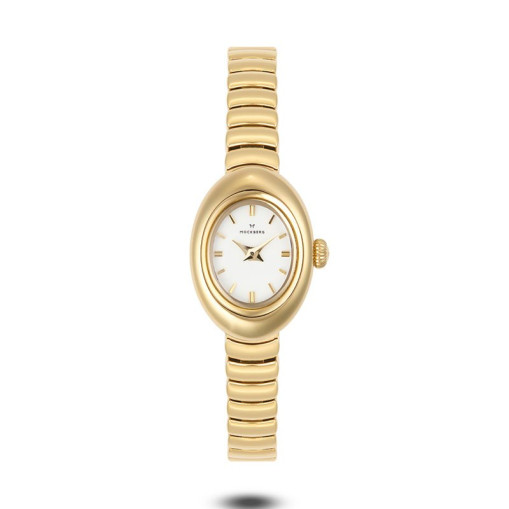 Klokke Belle Oval Petite Gull