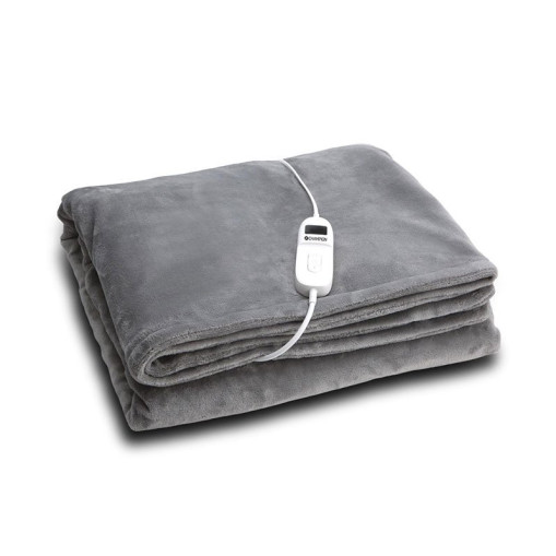 Varmeteppe 180x130cm Grå