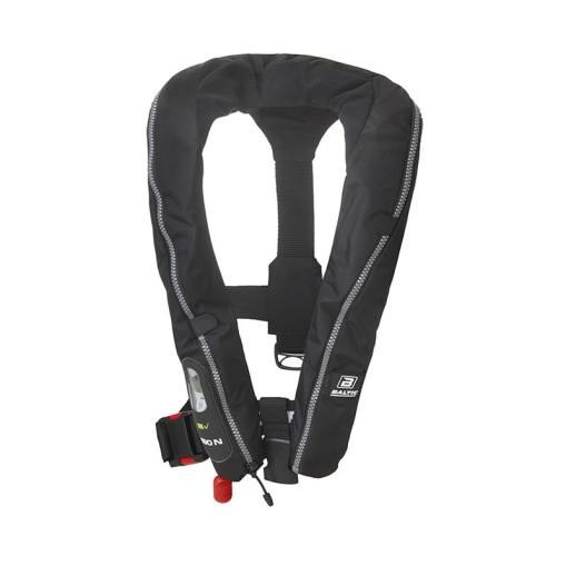 Flytevest Compact 100 Auto 30–110 kg, svart