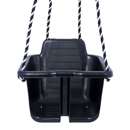 Babygynge med tau svart