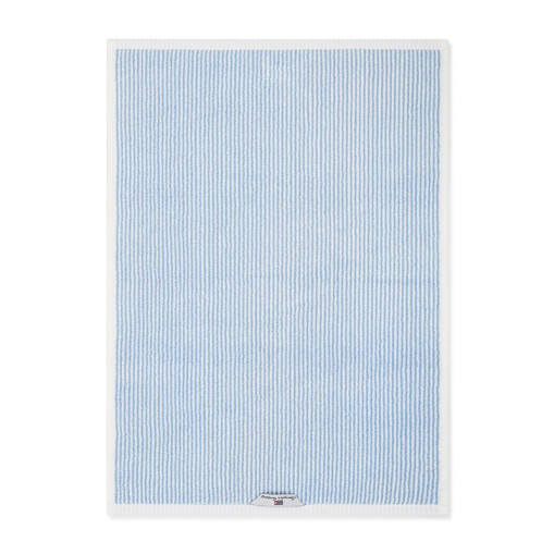 Original håndkle 50x70 cm hvit/blå stripete