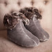 Aspen Slippers Brown Bear S/M