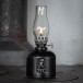 Paraffin Lampe Sort/Sølv