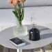 Paraffin Lampe Sort/Sølv