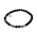 Armbåndssæt Leonard/Bruno Sort/Grå