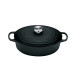 Oval risotto gryde 27 cm Matte Black