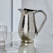 Serveringskande silver finish