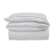 Hotel Percale dynebetræk 150x210 cm hvid/blå