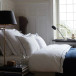Hotel Percale dynebetræk 150x210 cm hvid/blå